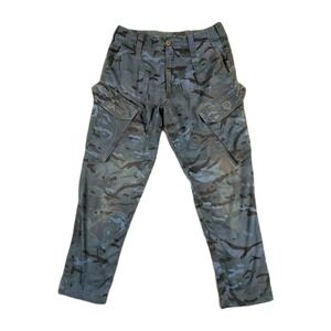 Dr Collectors Pants Mens Large 80/84/100 Blue Camo Cargo Military Combat Trouser
